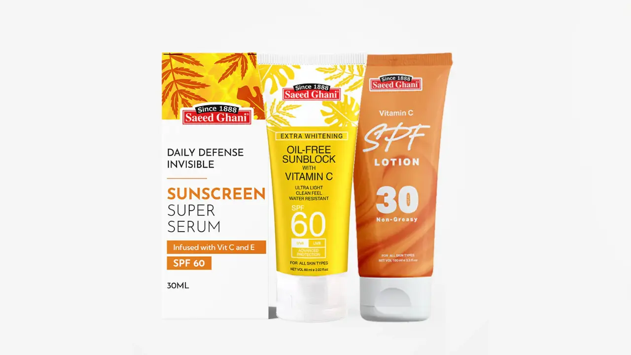 3 Best Sunblocks in Pakistan by “Saeed Ghani”