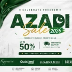 azadi sale on brands 2026