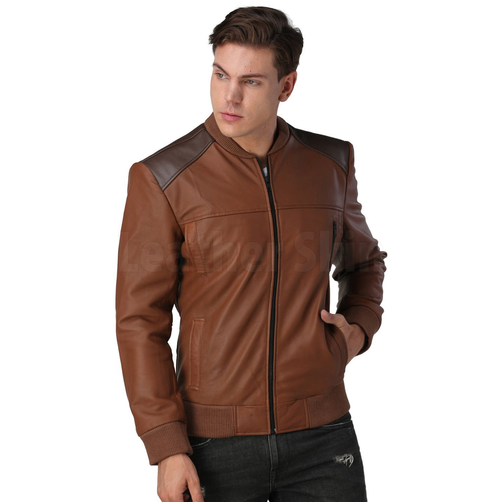 leather jacket
